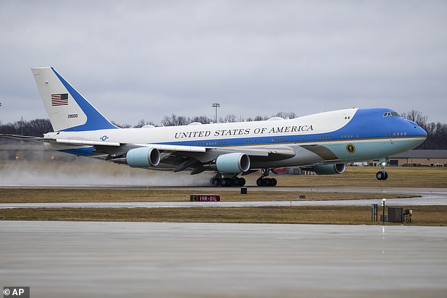 On Tuesday morning, Biden will board Air Force One for a campaign trip to Florida