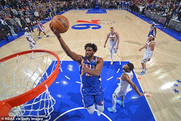 Embiid finished the night with 41 points, 10 assists and seven rebounds in the win