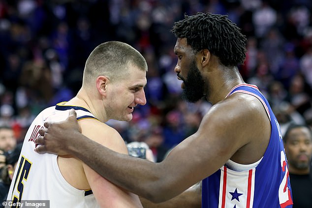 Joel Embiid had high praise for Nikola Jokic after winning their match against each other