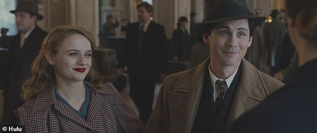 Joey King and Logan Lerman were seen in several first images of the upcoming historical drama series We Were The Lucky Ones, which was released on Monday