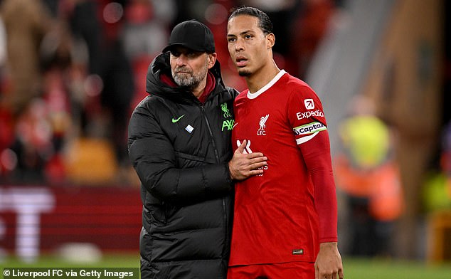 Virgil van Dijk is unwilling to commit his future to the Reds until he has clarity on the club's long-term vision once Klopp leaves at the end of the season, but the German is not concerned.