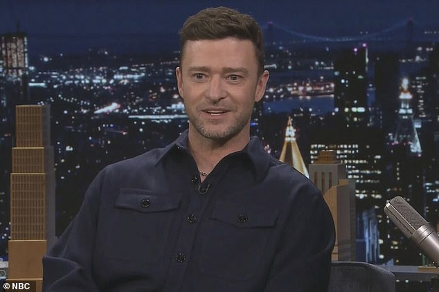 Justin Timberlake shared the moment Travis Kelce made him fly during an appearance on The Tonight Show Starring Jimmy Fallon on NBC on Thursday