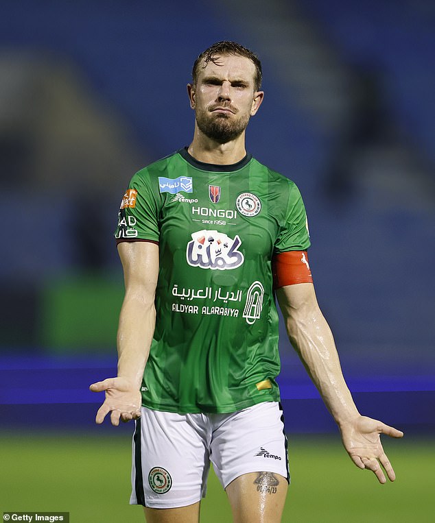 Jordan Henderson has been linked with a move to Juventus as he considers leaving Al-Ettifaq in Saudi Arabia after just six months