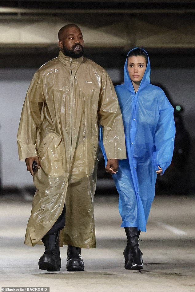 Kanye West rocked Balenciaga just one day after his ex-wife Kim Kardashian was named brand ambassador of the controversial fashion house