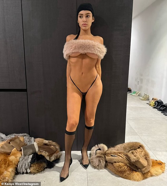 Kayne West's wife Bianca Censori and Kim Kardashian's uncanny similarities have been noticed by fans after the rapper posted a series of racy photos