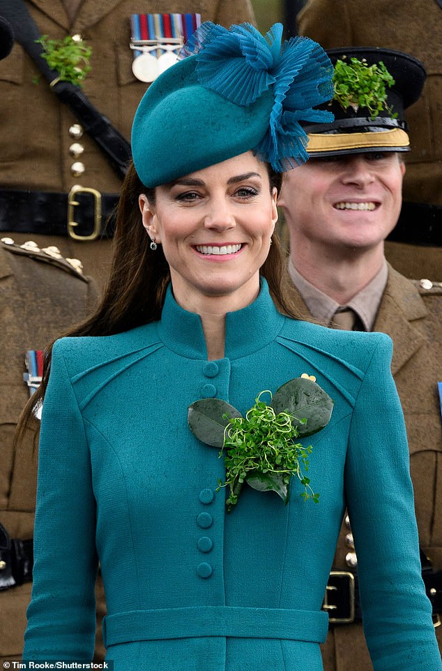 The Princes of Wales are likely to miss a number of winter and spring matches after undergoing surgery today, including St Patrick's Day.  Pictured during last year's St. Patrick's Day Parade
