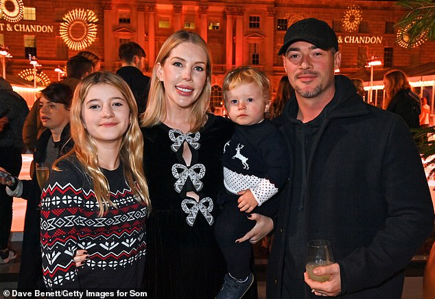 Katherine shares two children Fenna Grace, 13 months, and Fred, two, with husband Bobby Kootstra, 40, as well as Violet with ex-boyfriend Alex Edelman