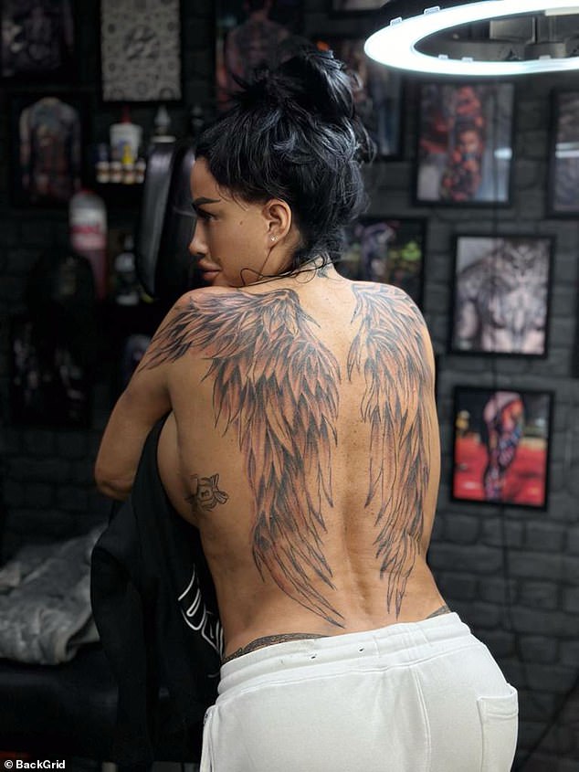 Katie Price, 45, has added another tattoo to her ever-growing collection, and her latest ink could be the biggest yet: it covers almost her entire back