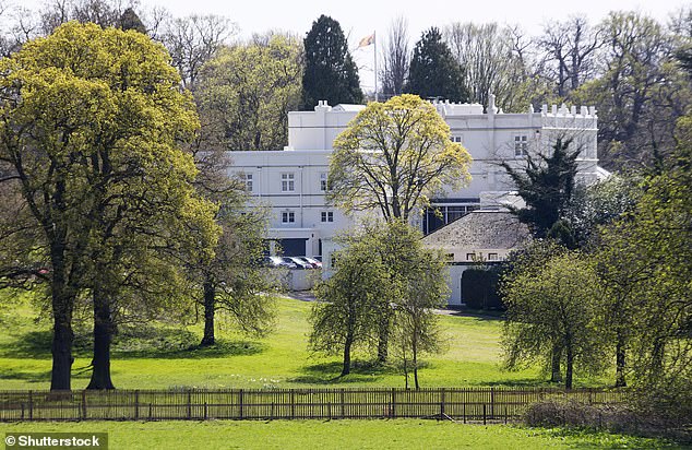 An aide, who is in regular contact with the duke, has claimed that while some palace officials would support expulsion from the Royal Lodge (pictured), King Charles would never authorize it.