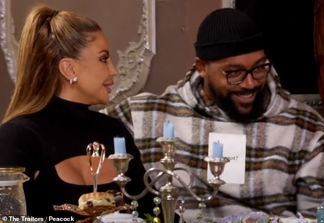 Larsa Pippen and Marcus Jordan became the first couple to compete on The Traitors on Peacock