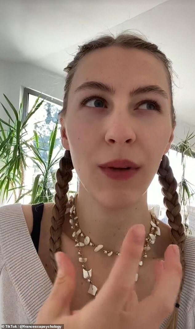 In one of her latest videos, posted under her name @francescapsychology, she drew on her own experiences to reveal three ways you can make yourself more interesting and attractive to others