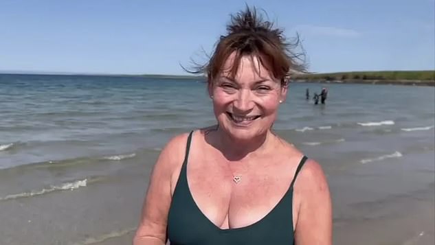 Lorraine Kelly has told how her husband, 32-year-old Steve Smith, regularly checks her breasts for lumps.