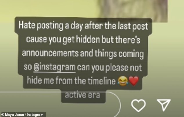 The Love Island All Stars presenter, 29, shared a mysterious post on Instagram Stories and told her three million followers to stay tuned