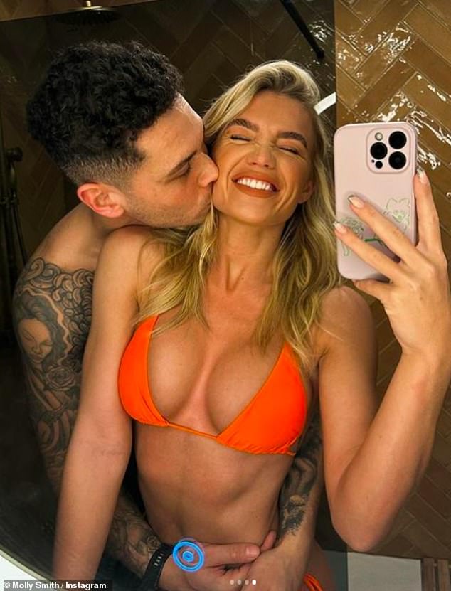 Heartbreak: Molly and Callum recently split after meeting on the winter series of Love Island in 2020