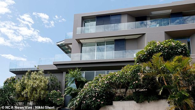 This mansion in an exclusive Sydney suburb has sparked a neighborhood feud after a neighbor complained about loud parties