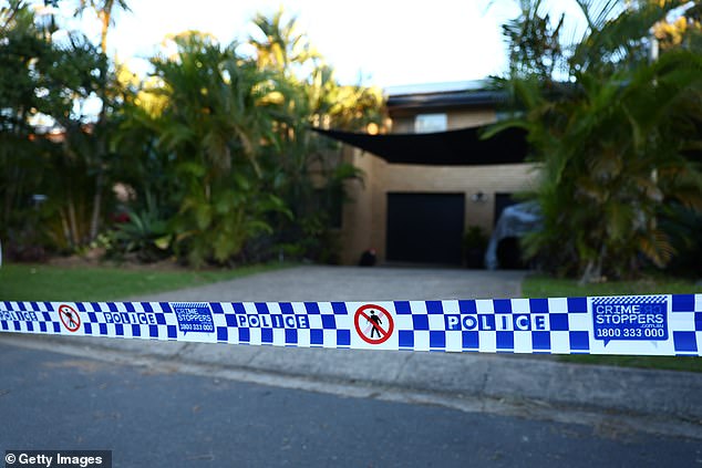 A man has died after 'behaving erratically' while being held in a police vehicle north of Brisbane (file photo)