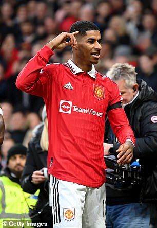 Rashford has become known for his gesture