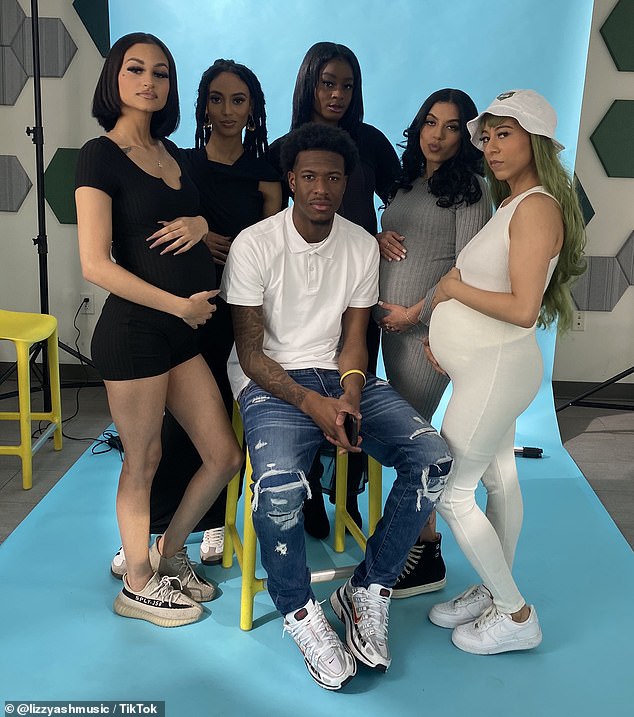 The internet is in frenzy after discovering a man threw a joint baby shower for the five women he got pregnant at the same time