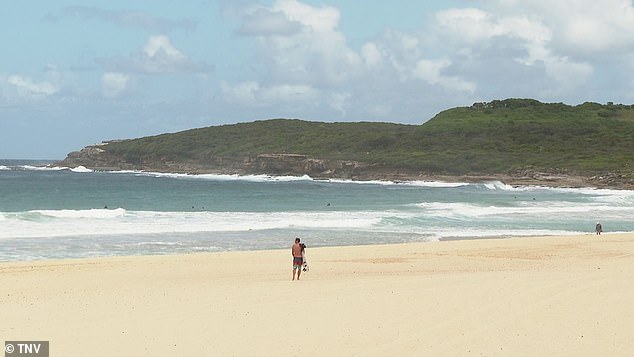 Paramedics responded to reports of a man being pulled from the surf at Maroubra Beach in Sydney on Monday afternoon