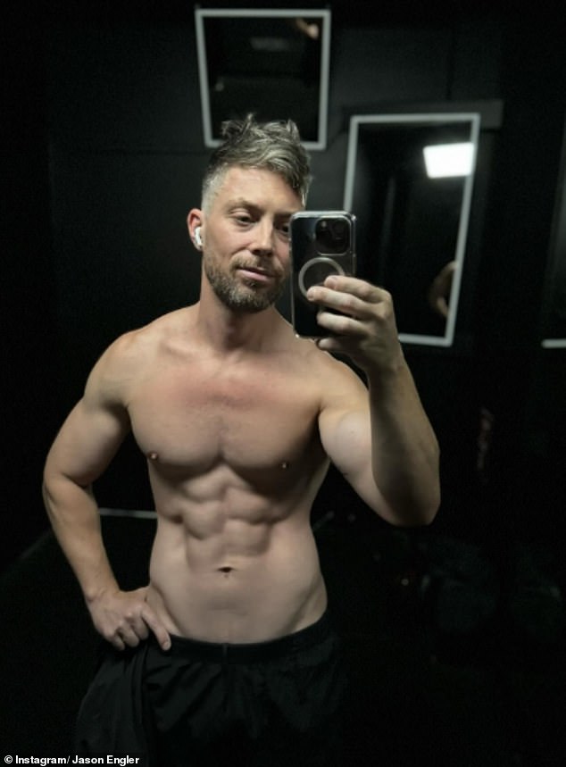 Former Married at First Sight star Jason Engler has undergone an incredible body transformation.  The 37-year-old took to Instagram on Tuesday to show off his new shredded physique