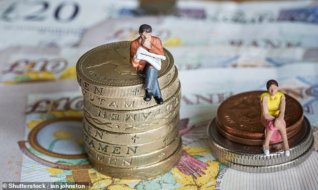 The gender pay gap is well known in Britain.  The latest figures show that the average wage in Britain is 14.3 percent lower for women than for men.  But a new study has shown that men are not only getting higher wages, but they expect them too (stock image)