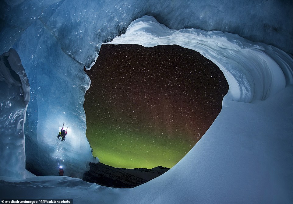 Paul Zizka, 44, from Banff, Canada, specializes in photographing auroras in some of the region's most picturesque parks