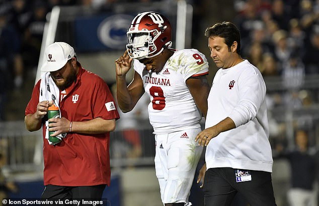 Penix suffered four serious season-ending injuries during his time with the Indiana Hoosiers