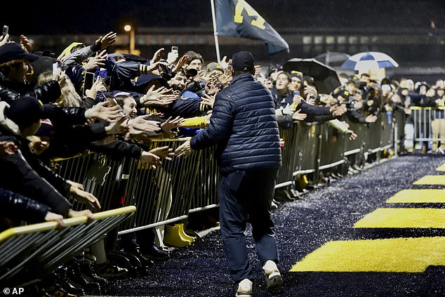 The Michigan team received a hero's welcome when they returned home as national champions