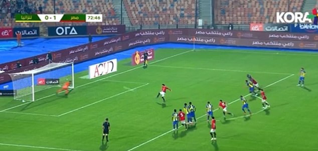 Salah took the penalty after Omar Marmoush was brought down in the penalty area in the 71st minute of the match