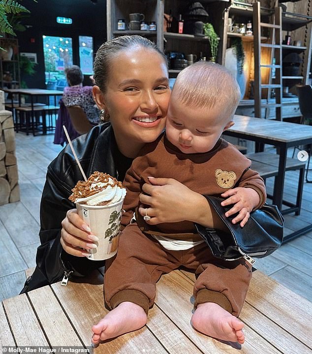 Molly-Mae Haag has spoken about having a big family with fiancé Tommy Fury as they marked a milestone moment with baby Bambi on Monday