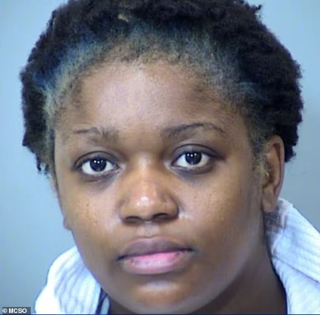 Sara Lashae Harris, 24, was arrested last week on suspicion of manslaughter and child abuse after her child died when she left her alone for 37 hours after giving her a dose of Children's Tylenol.