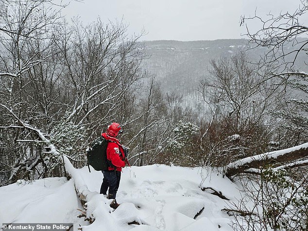 Four Asbury University students camped at Courthouse Rock in Kentucky's Red River Gorge despite warnings of severe weather