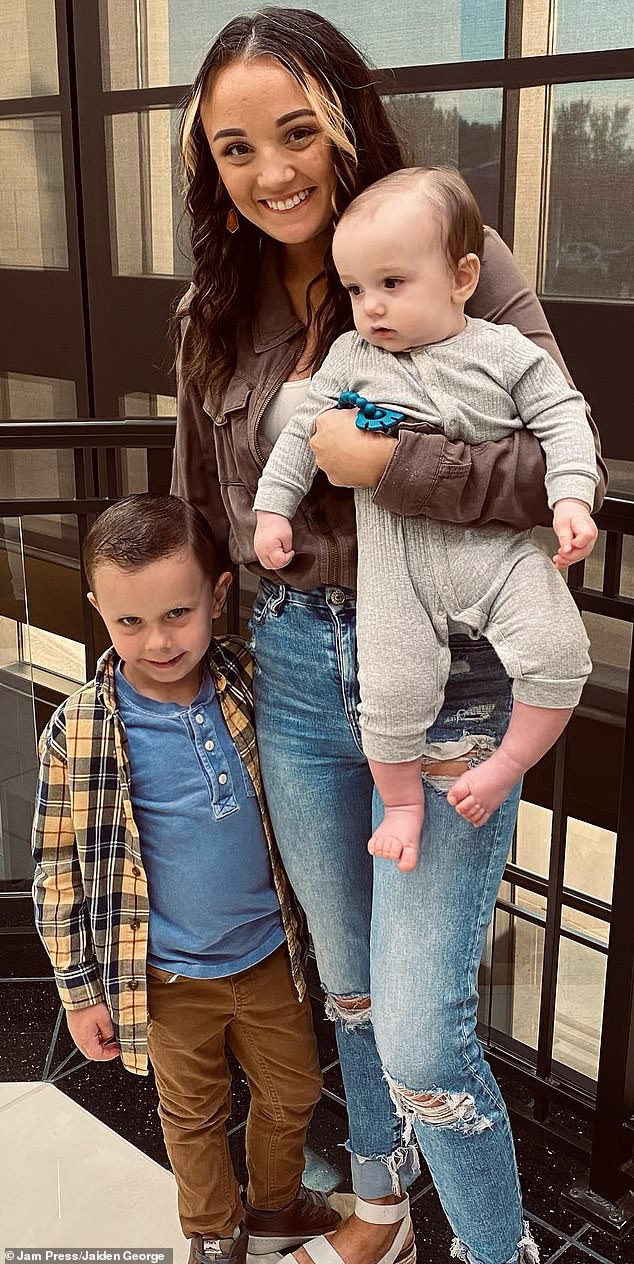 Jaiden George, a stay-at-home mom from Oklahoma, has proven she's not afraid to ruffle some feathers by sharing her controversial parenting tips on TikTok