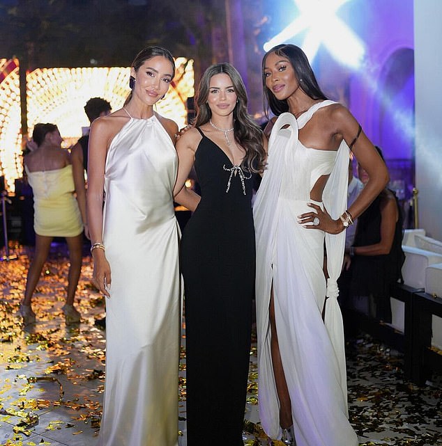 The training comes after PrettyLittleThing founder Umar hosted the epic bash with Naomi in attendance