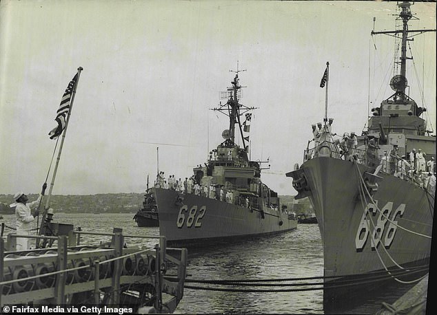 French was 22 years old and working as a cook on the USS Gregory (682) when it was bombed and sunk by the Japanese on September 4, 1942.