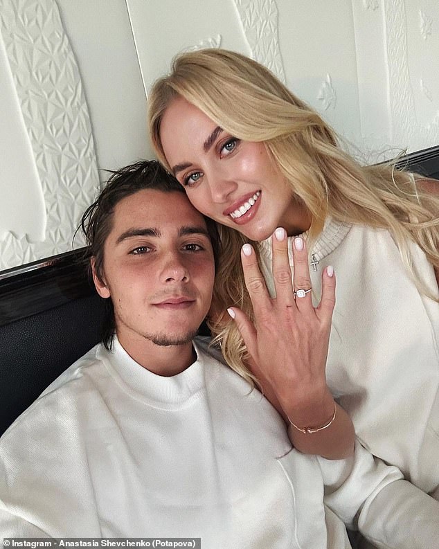 Newlywed Russian professional tennis players Alexander Shevchenko (left) and Anastasia Potapova (right) both crashed out in the first round of the Australian Open