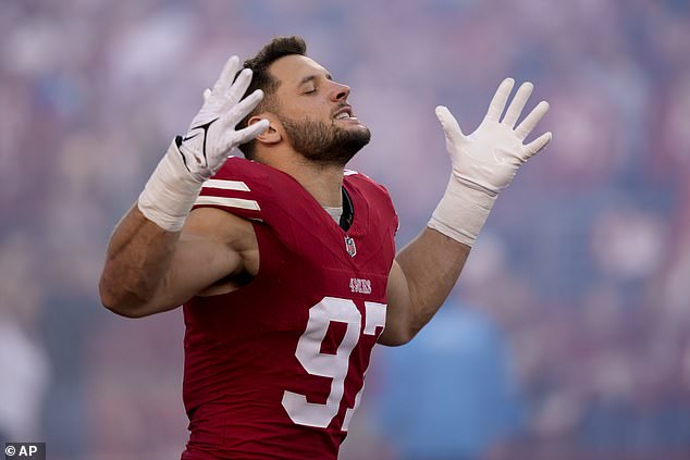 49ers DE Nick Bosa praised Brock Purdy after San Francisco reached Super Bowl LVIII on Sunday