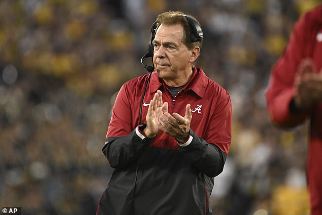 Saban retired after 17 years as head coach of the Alabama Crimson Tide