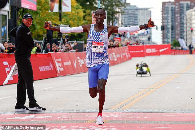 The new Nike 'super shoes' worn by Kenyan Kelvin Kiptum to break the marathon world record sold out within minutes of going on sale to the public