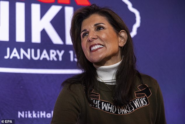 Nikki Haley wore a sweater by pro-Palestine designer Alice Temperley with the phrase 