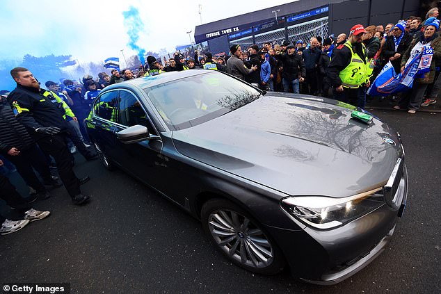 It came after fans threw cans of beer at her car and chanted 'scum' as she approached Portman Road for Norwich's derby match against Ipswich last month