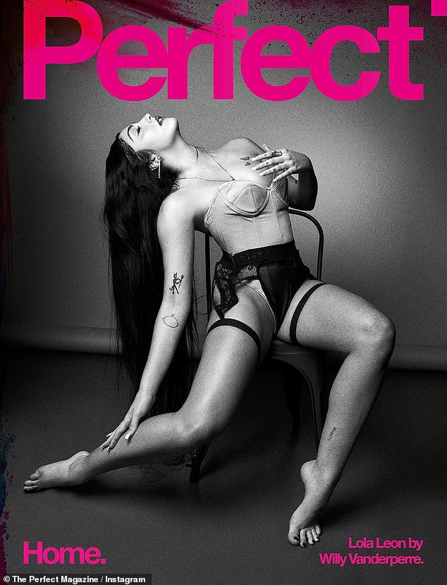 Madonna's daughter Lourdes Leon - also called Lola - stars on the cover of Perfect magazine