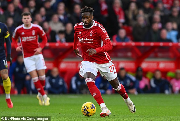 Origi has played nine games for Nottingham Forrest this season and has not scored a goal