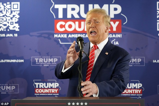 Former President Donald Trump claimed at a campaign event in Iowa on Saturday that Abraham Lincoln could have 'negotiated' and prevented the Civil War