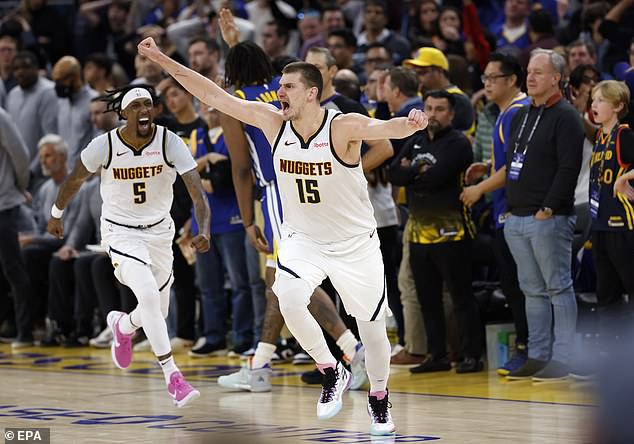 Nikola Jokic hit an incredible game-winning shot against the Golden State Warriors on Thursday