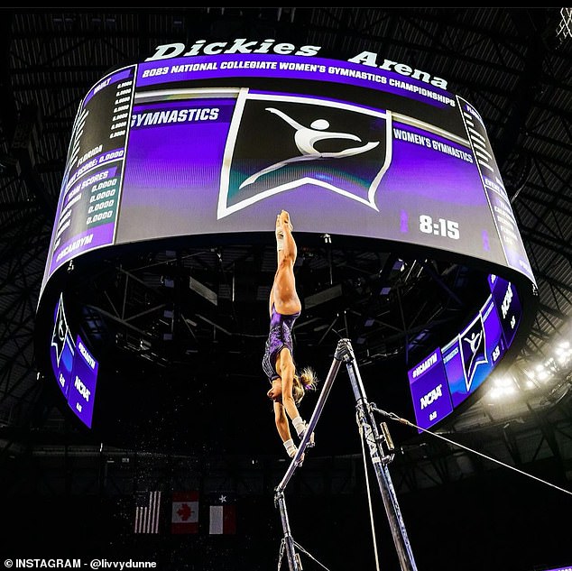 Dunne is in her final year in the NCAA and has yet to capture gold in collegiate competition