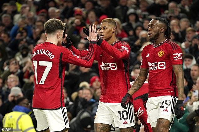 Manchester United drew 2-2 against Tottenham on Sunday evening