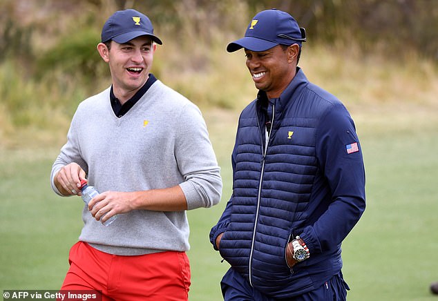 Patrick Cantlay said looking at Tiger Woods' trophy case in the basement was humbling
