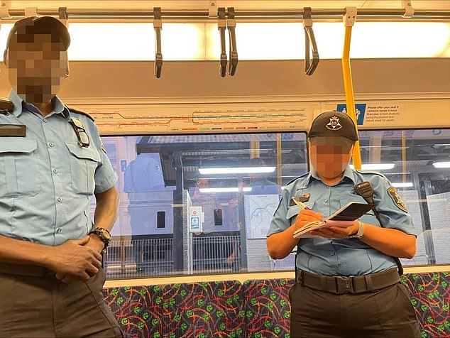 Despite it being a free travel period, a train passenger was fined $100 for not using her rail pass