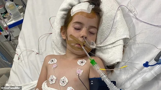 Doctors at Monash Children's Hospital in Melbourne are amazed at how well Piper Wakley (pictured) has recovered after losing his ability to speak and falling unconscious